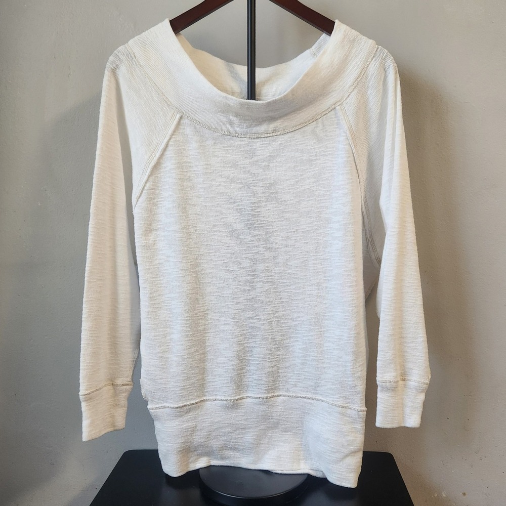 We The Free Oversized Tunic Top‎ Off Shoulder Long Sleeve Casual XS